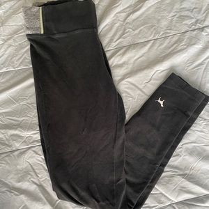 PINK Black Yoga Pants